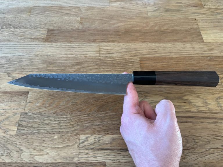 Santoku VG10 Kurouchi Damast