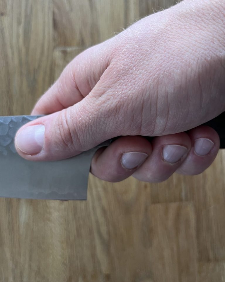 Klingengriff / Pinch-Grip